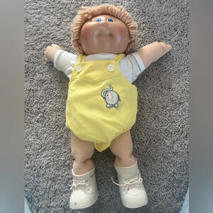 Vintage cabbage patch doll Kids Elephant Overalls 70's
80's